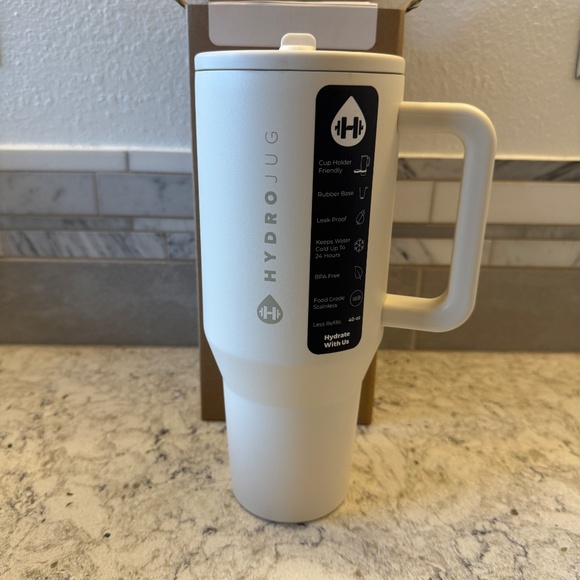New- Hydro jug -POSHMARK traveler 40 oz insulated‎ mug - Picture 5 of 9